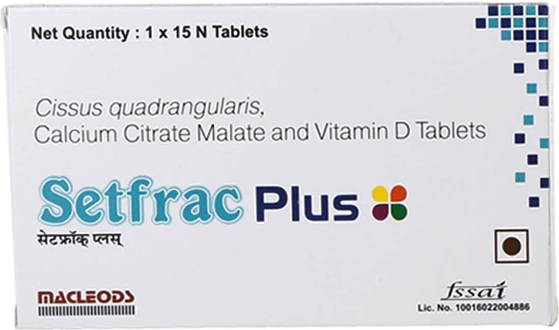 Setfrac Plus Tab (1X15) Tablets