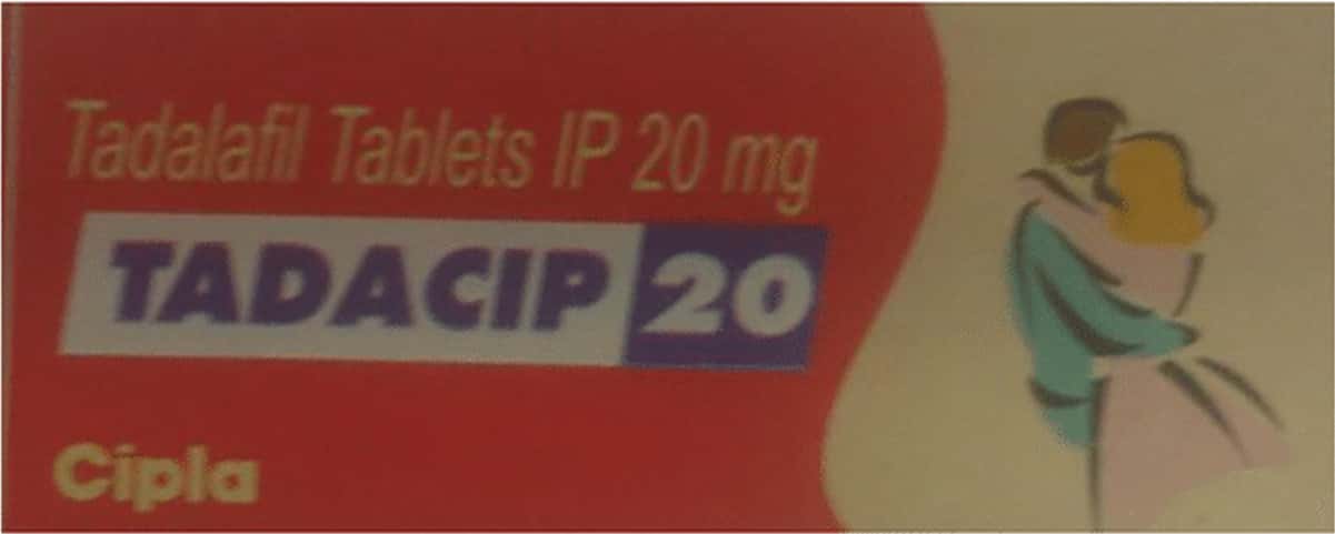 Tadacip 20mg Tablets