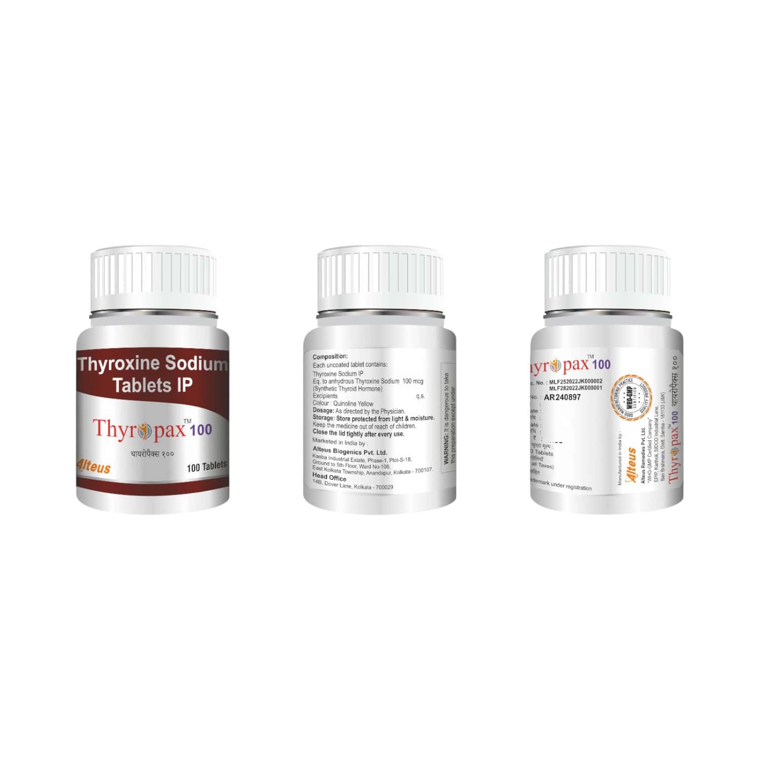 Thyroweek 100mg Tablets