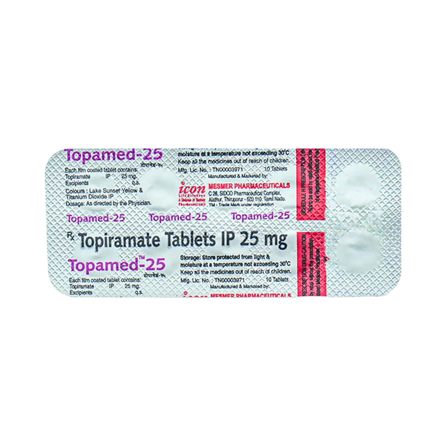 Voxidep 25mg Tablets