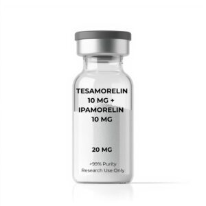 Tesamorelin 10mg + Ipamorelin 10mg Blend 20mg | 20-Vial Kit | GHRH+GHRp Blend